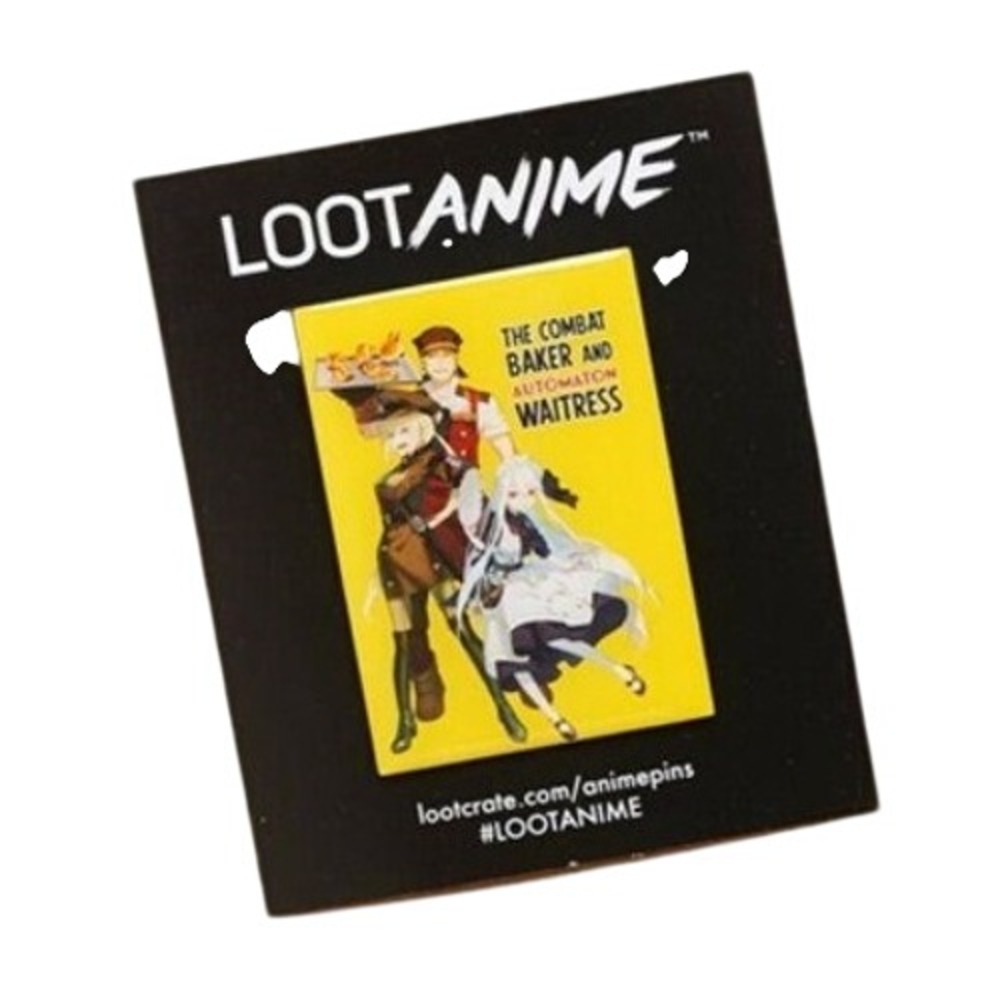 Loot Crate Anime Combat Baker The Automaton Waitress Pin